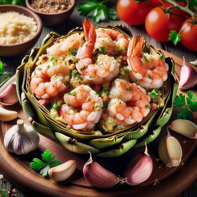 Image of Shrimp Stuffed Artichokes
