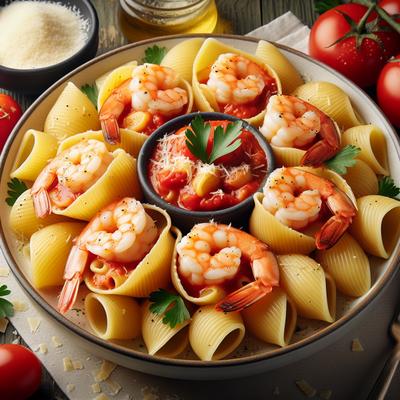 Image of Shrimp Stuffed Jumbo Pasta Shells