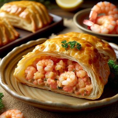 Image of Shrimp Stuffed Puff Pastries