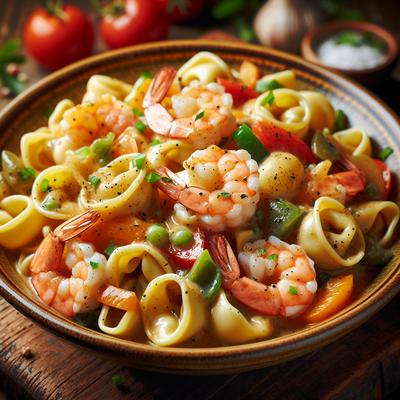 Image of Shrimp Tortellini Pasta Toss