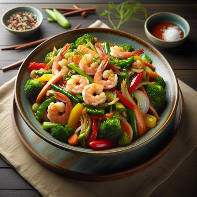 Image of Shrimp Vegetable Stir Fry