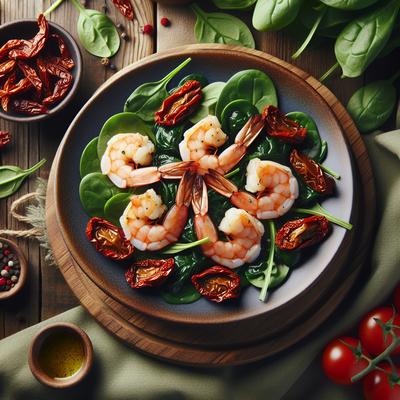 Image of Shrimp W Spinach Sun Dried Tomatoes