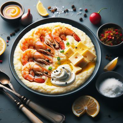 Image of Shrimp with Cheese Grits