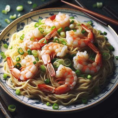 Image of Shrimp with Egg Noodles