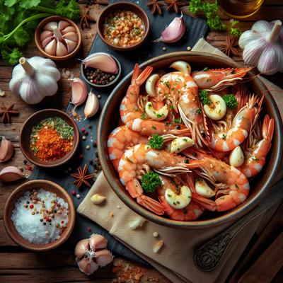 Image of Shrimp with Garlic