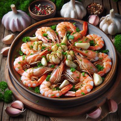Image of Shrimp with Garlic and Herbs