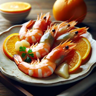 Image of Shrimp with Orange and Ginger