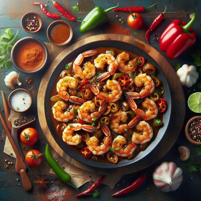 Image of Shrimp with Smoky Chipotle Sauce