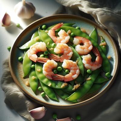 Image of Shrimp with Snow Peas