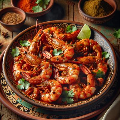 Image of Shrimp with Spicy Masala