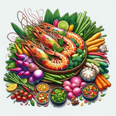 Image of Shrimp with Vegetables