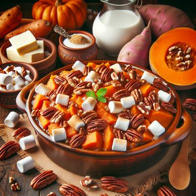 Image of Shu Wen's Sweet Potato Cassarole