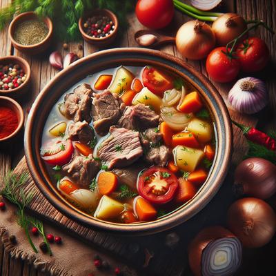 Image of Shurpa an Eastern European Lamb Soup