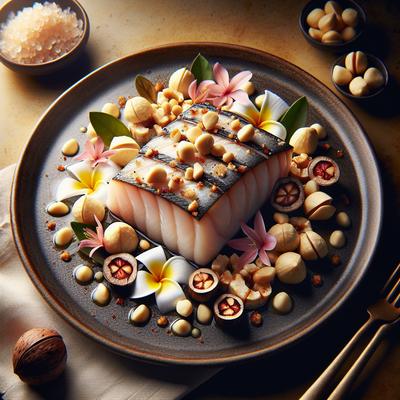 Image of Shutome Swordfish with Macadamia Nuts