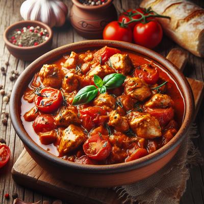 Image of Sicilian Chicken in Tomato Sauce