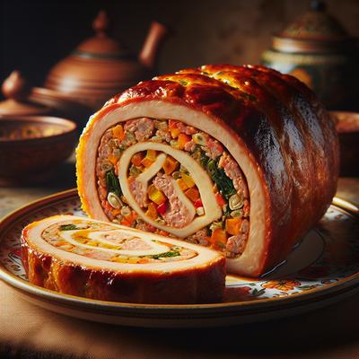 Image of Sicilian Meat Roll Light Meatloaf