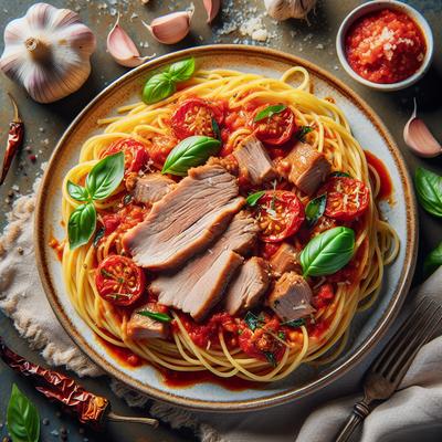Image of Sicilian Pork Spaghetti