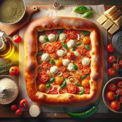 Image of Sicilian Style Pizza Dough Bread Machine