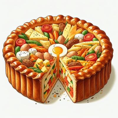 Image of Sicily Torta Rustica