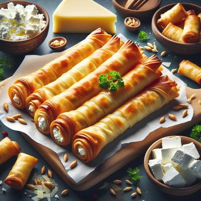 Image of Sigara Bouregi Bourek Turkish Cheese Cigars