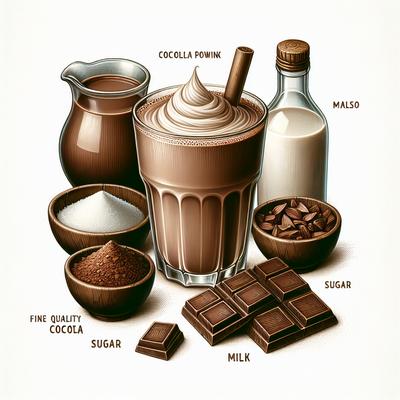 Image of Silky Chocolate Drink with or Without Alcohol