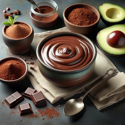 Image of Silky Chocolate Pudding Vegan