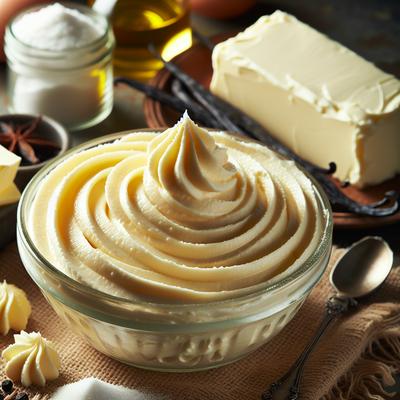 Image of Silky Vanilla Butter Frosting