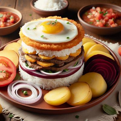 Image of Silpancho Traditional Bolivian Meal