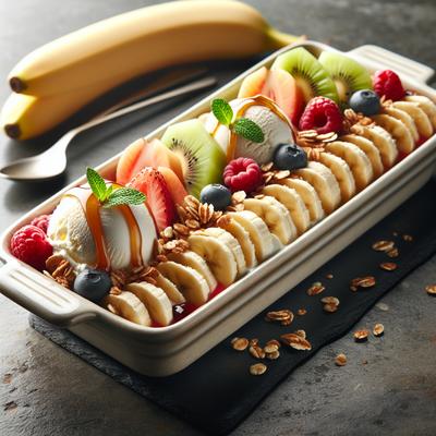 Image of Similar to a Banana Split but Healthier