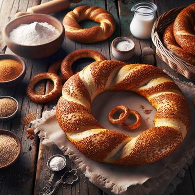 Image of Simit Turkish Bread Rings