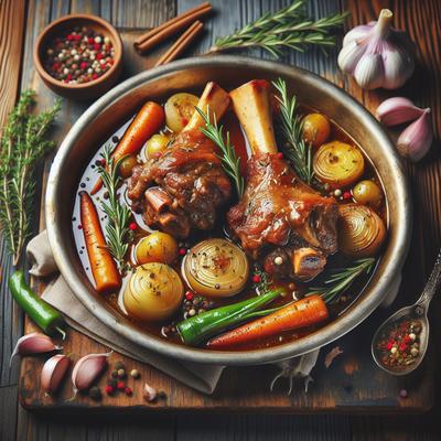 Image of Simmered Lamb Shanks