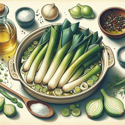 Image of Simmered Leeks