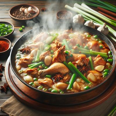 Image of Simmering Chinese Chicken Oamc