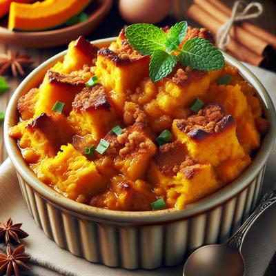 Image of Simon's Pumpkin Bread Pudding