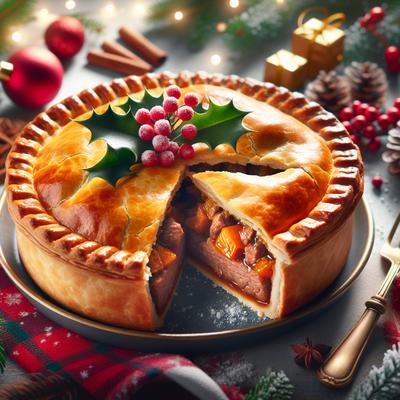 Image of Simone's Famous Xmas Meat Pie
