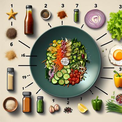 Image of Simple 1 2 3 Marinated Vegetable Salad