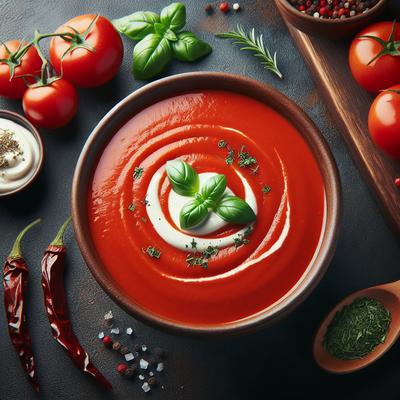 Image of Simple and Creamy Tomato Soup