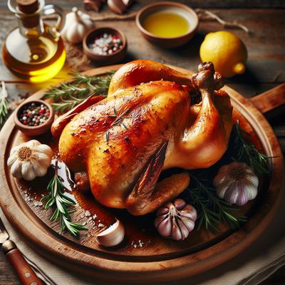 Image of Simple and Easy Roast Chicken