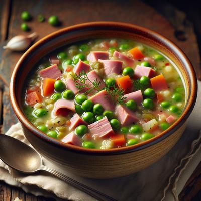 Image of Simple and Good Ham and Split Pea Soup