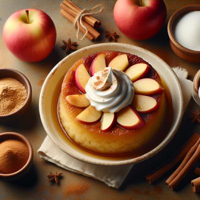 Image of Simple and Quick Apple Pudding