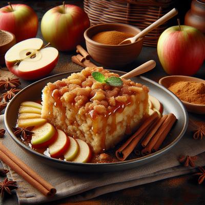 Image of Simple Apple Spice Dump Cake