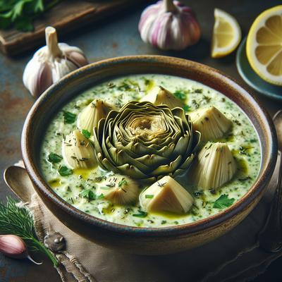 Image of Simple Artichoke Soup