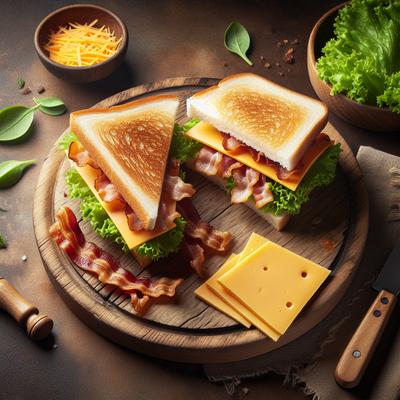 Image of Simple Bacon Cheddar Sandwich