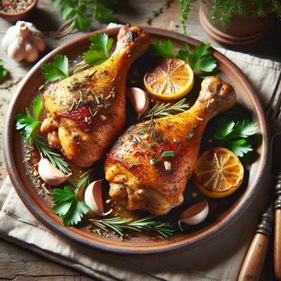 Image of Simple Baked Chicken Drumsticks