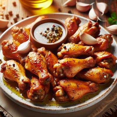 Image of Simple Baked Chicken Wings