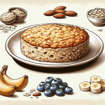 Image of Simple Baked Oatmeal Lower Fat