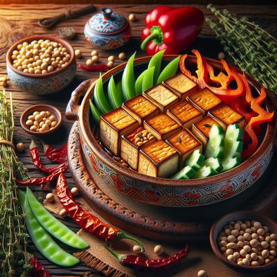 Image of Simple Baked Tofu