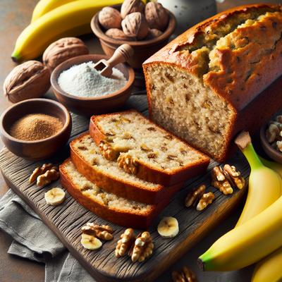 Image of Simple Banana Nut Bread