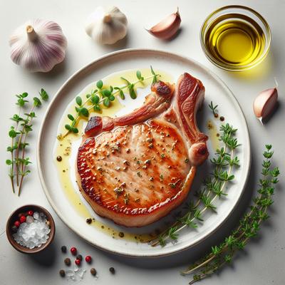 Image of Simple Basic Pan Fried Pork Chops
