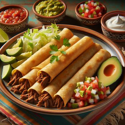 Image of Simple Beef Taquitos
